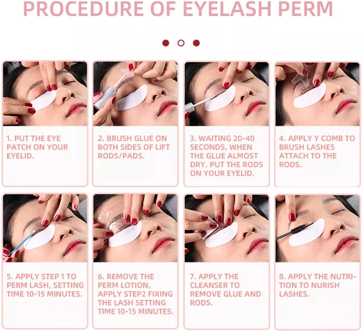 ICONSIGN - Lash Lift - Eye Perming Kit- Nepwimpersm - Wimperserums - Wimpers - Nepwimpers 4 ICONSIGN - Lash Lift - Eye Perming Kit- Nepwimpersm - Wimperserums - Wimpers - Nepwimpers - Afbeelding 2