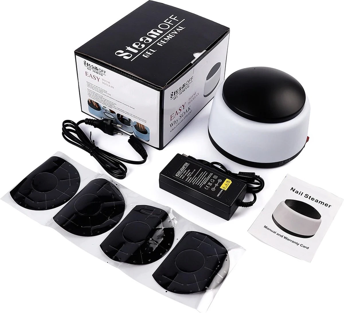 Nagellak Verwijderen Via Stoom - Nagellak Verwijderaar - Nagellakverwijderaar - Schone Nagels - Hygiene - Persoonlijke Verzorging - Vrouwen - Hand Verzorging - Nagellak Remover - Manicure - Pedicure - Nagel Studio - Nagel Art - Nail Art - Wit 5 Nagellak Verwijderen Via Stoom - Nagellak Verwijderaar - Nagellakverwijderaar - Schone Nagels - Hygiene - Persoonlijke Verzorging - Vrouwen - Hand Verzorging - Nagellak Remover - Manicure - Pedicure - Nagel Studio - Nagel Art - Nail Art - Wit - Afbeelding 3