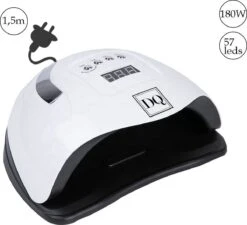 DANIQQI - 180 Watt UV LED Lamp Gelnagels - 57 LED Lampen- Nagel - UV - LED Lamp - Wit - Zwart - Nagellamp - Nail Dryer - Nagels - Salon - Timer - Professioneel - Super Krachtig - Extra Lang Snoer - Moederdag -Cosmeticawinkel 1200x1095 3