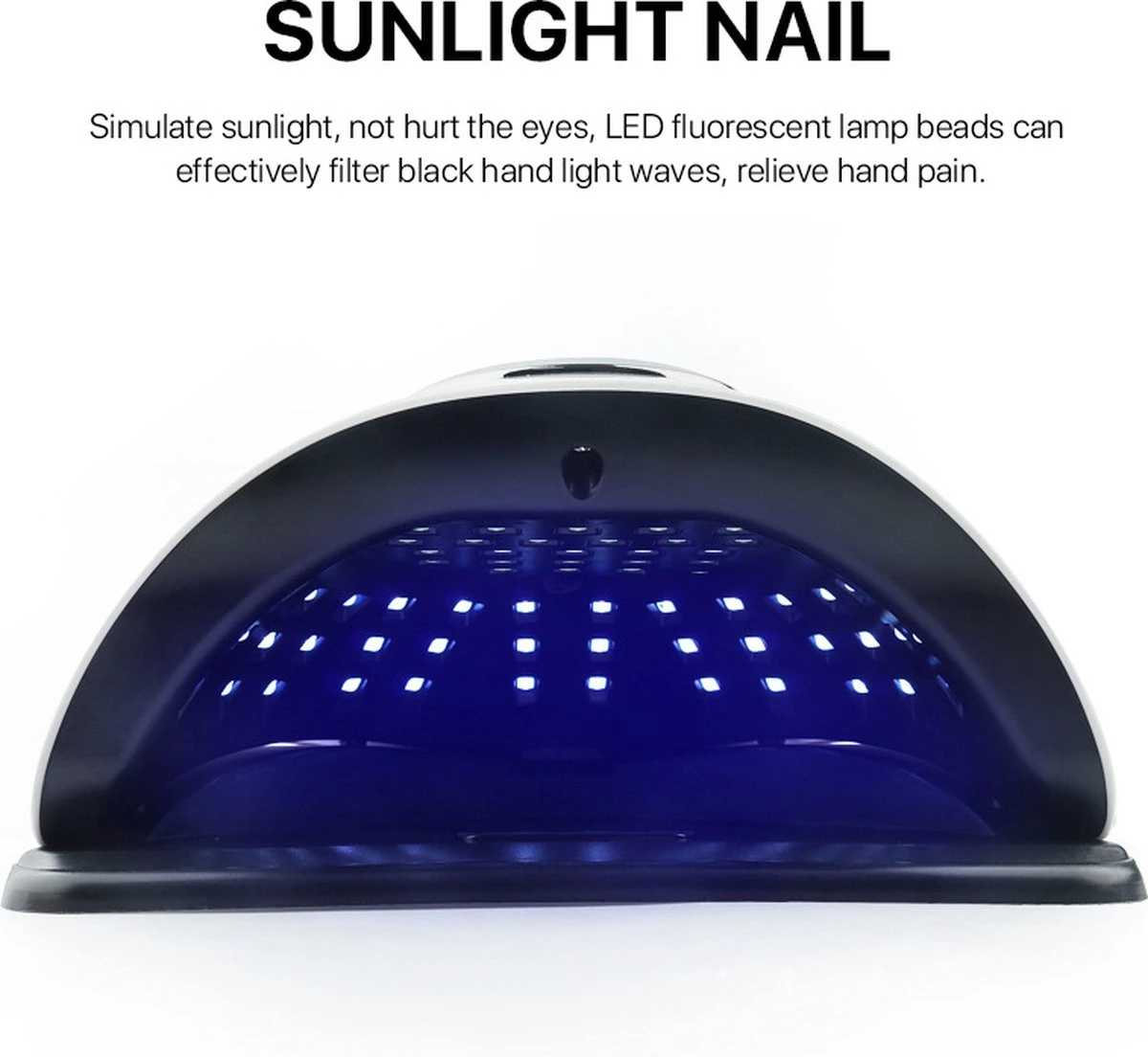 2022 Nageldroger - 280W/66 LEDs - Nagellamp - Nieuw Nageldroger - Wit/Zwart - Manicure/Pedicure Handen En Voeten - Gellak - Gelnagels - Acrylnagels - Top Coat - Matte Top Coat - Led Nagellamp - Uv Nagellamp - Nagels - Nagellak Droger - Tafellamp 11 2022 Nageldroger - 280W/66 LEDs - Nagellamp - Nieuw Nageldroger - Wit/Zwart - Manicure/Pedicure Handen En Voeten - Gellak - Gelnagels - Acrylnagels - Top Coat - Matte Top Coat - Led Nagellamp - Uv Nagellamp - Nagels - Nagellak Droger - Tafellamp - Afbeelding 9