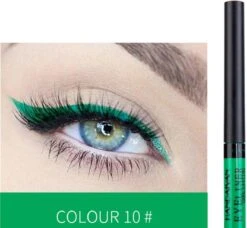 Handaiyan Liquid Eyeliner – 12 Verschillende Kleuren - Make Up – Set - Kleur - Cadeau - Kleuren - Waterproof & Langhoudend -Cosmeticawinkel 1200x1107 3