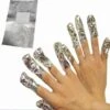 100 Stuks Gellak Remover Pads Aluminiumfolie / Gel Nagel Lak Nagellak Verwijderaar / Soak Off Remove Verwijderen