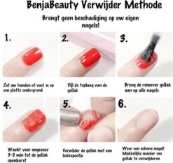 BenjaBeauty Gellak Remover - Nagellak Remover - Nagellak - Pedicure - Manicure - Gel Polish 12 BenjaBeauty Gellak Remover - Nagellak Remover - Nagellak - Pedicure - Manicure - Gel Polish -Cosmeticawinkel 1200x1131 3
