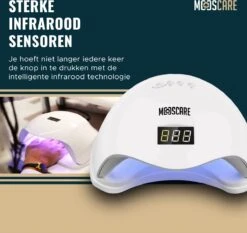 MOOSCARE 48 Watt LED Lamp Voor Gellak Nagels - UV Lamp Gelnagels - Nail Art Nagellamp - Gel Nagellak Nageldroger 13 MOOSCARE 48 Watt LED Lamp Voor Gellak Nagels - UV Lamp Gelnagels - Nail Art Nagellamp - Gel Nagellak Nageldroger -Cosmeticawinkel 1200x1134 2