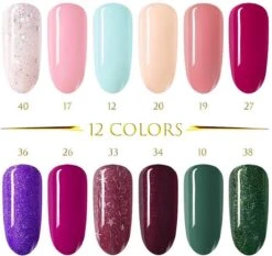 Gellak Starterspakket 12 Kleuren - Gellak - Gellakset - Nagelset - Gelnagels - Nagellak - Gelnagel Kit - UV Lamp 36W - LED - Manicure Set - 12 Kleuren Gel Polish - Nail Art - Nagellamp - Nagelboor - Nageldroger - Nagellak -Cosmeticawinkel 1200x1134