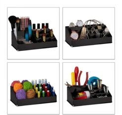 Relaxdays Cosmetica Organizer - Cosmeticahouder - Make Up Toren - Doorzichtig - 16 Vakken - Zwart 13 Relaxdays Cosmetica Organizer - Cosmeticahouder - Make Up Toren - Doorzichtig - 16 Vakken - Zwart -Cosmeticawinkel 1200x1134 4