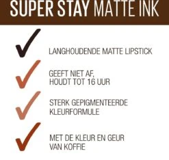 Maybelline SuperStay Matte Ink Lipstick Coffee Collection Limited Edition - 265 Caramel Collector - Nude Lippenstift - 5 Ml -Cosmeticawinkel 1200x1135
