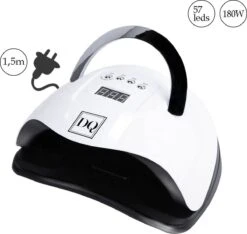 DANIQQI - 180 Watt UV LED Lamp Gelnagels - 57 LED Lampen- Nagel - UV - LED Lamp - Wit - Zwart - Nagellamp - Nail Dryer - Nagels - Salon - Timer - Professioneel - Super Krachtig - Extra Lang Snoer - Moederdag -Cosmeticawinkel 1200x1137 5
