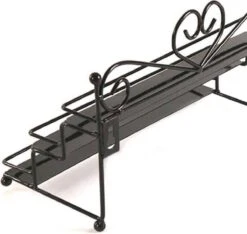 Confibel Nagellak Organizer - Nagellak Flesjes Houder - Essentiële Oliën Organizer - Rek Voor Flesjes - Wanddecoratie - Zwart -Cosmeticawinkel 1200x1138 4