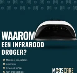 MOOSCARE 120 Watt LED Lamp Voor Gellak Nagels - UV Lamp Gelnagels - Nail Art Nagellamp - Gel Nagellak Nageldroger -Cosmeticawinkel 1200x1139 2