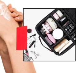 Mmoods Make-up Koffer – Make Up Tas Reizen – Makeup Organizer Verstelbaar -Beautycase Waterdicht – Make-up Tasje Voor Onderweg – Toilettas Voor Cosmetica Zwart 16 Mmoods Make-up Koffer – Make Up Tas Reizen – Makeup Organizer Verstelbaar -Beautycase Waterdicht – Make-up Tasje Voor Onderweg – Toilettas Voor Cosmetica Zwart -Cosmeticawinkel 1200x1150 11