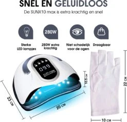 UV Lamp Gelnagels - 280 Watt - Gellak Lamp - Nagellamp - Nageldroger 11 UV Lamp Gelnagels - 280 Watt - Gellak Lamp - Nagellamp - Nageldroger -Cosmeticawinkel 1200x1154 3