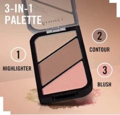 Rimmel London Kate Sculpting Palette Gezichtspoeder - Coral Glow -Cosmeticawinkel 1200x1155 1