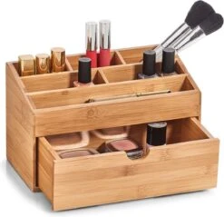 Zeller Present Houten Bureau Organizer - C-04-4-CHout - Sorteervakken & Duurzaam -Cosmeticawinkel 1200x1159 22