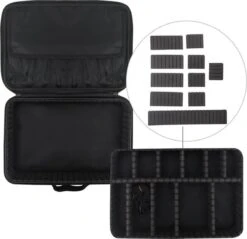 Cosmetica Koffer - Make-up Koffer Met Verstelbare Vakken - Visagie En Nagelstyliste Beauty Koffer - 35x25x11CM 20 Cosmetica Koffer - Make-up Koffer Met Verstelbare Vakken - Visagie En Nagelstyliste Beauty Koffer - 35x25x11CM -Cosmeticawinkel 1200x1160 5