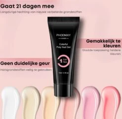 Merkloos Polygel Nagels Starterspakket | 12 Stuks | Langdurig | Polygel Kit | Polygel Nagels | Set 3 -Cosmeticawinkel 1200x1177 6