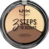 NYX Professional Makeup 3 Steps To Sculpt Face Sculpting Palette - Light 3STS02 - Highlighter En Contouring Make-up - 15 Gr -Cosmeticawinkel 1200x1181 1