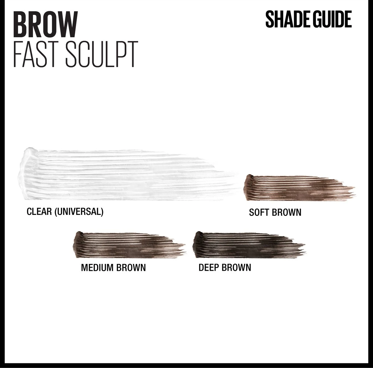 Maybelline Brow Fast Sculpt - 02 Soft Brown - Bruine Wenkbrauwgel 9 Maybelline Brow Fast Sculpt - 02 Soft Brown - Bruine Wenkbrauwgel - Afbeelding 7