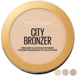 Maybelline City Bronzer Bronzer & Countour Powder - 100 Light Cool - Bronzing En Contouring Poeder - 51,4 Gr. -Cosmeticawinkel 1200x1189 1