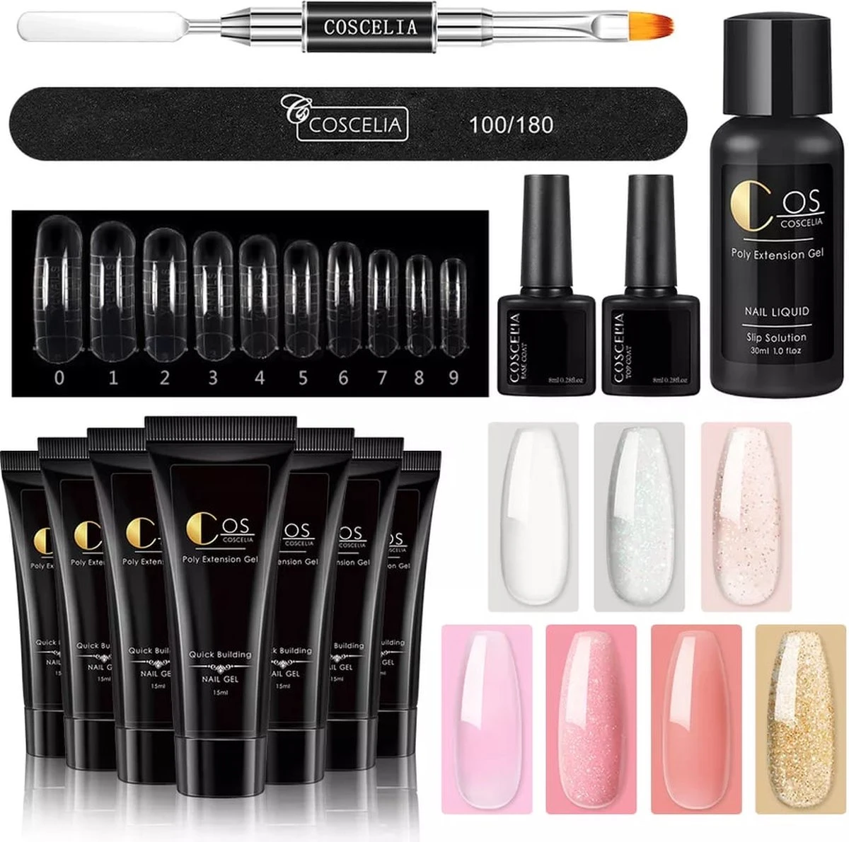 Polygel Kit - Polygel Set - Nagelverlenging - Polygel 7 Kleuren - Polygel Nagels - Kunstnagels - Gel Polish - Acryl Gellak 4 Polygel Kit - Polygel Set - Nagelverlenging - Polygel 7 Kleuren - Polygel Nagels - Kunstnagels - Gel Polish - Acryl Gellak - Afbeelding 2