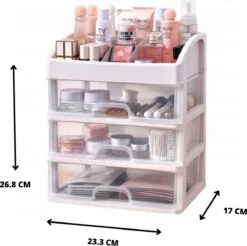 Make Up Organizer Met Lade - Cosmetica Opbergdoos - Sieradendoos - Beauty 10 Make Up Organizer Met Lade - Cosmetica Opbergdoos - Sieradendoos - Beauty -Cosmeticawinkel 1200x1193 5