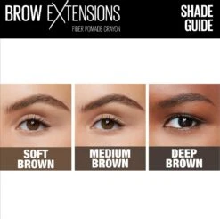 Maybelline Brow Extensions - 06 Deep Brown - Bruin Wenkbrauwpotlood - 10.5 Gr -Cosmeticawinkel 1200x1195 27