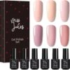 Miss Jules - 6-Delige Gellak Starterspakket - Nagellak - Kleur Nude - Glanzend & Dekkend Resultaat -Cosmeticawinkel 1200x1196 13