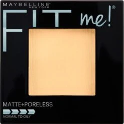 Maybelline Fit Me Matte & Poreless - 105 Natural - Gezichtspoeder -Cosmeticawinkel 1200x1197 5