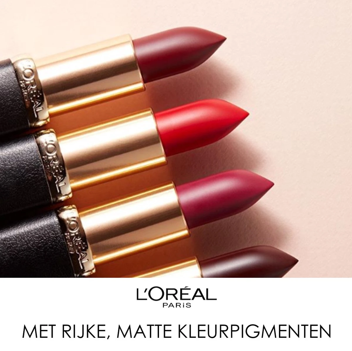 L'Oréal Paris Color Riche Matte Lippenstift - 347 Haute Rouge 11 L'Oréal Paris Color Riche Matte Lippenstift - 347 Haute Rouge - Afbeelding 9