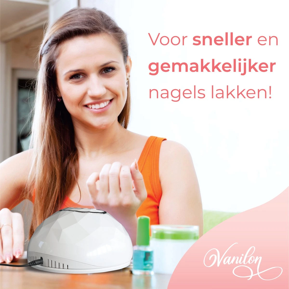 Vanilon UV Lamp Gelnagels - Gellak Nagel Droger - 86W LED - 2,5 Meter Snoer 9 Vanilon UV Lamp Gelnagels - Gellak Nagel Droger - 86W LED - 2,5 Meter Snoer - Afbeelding 7