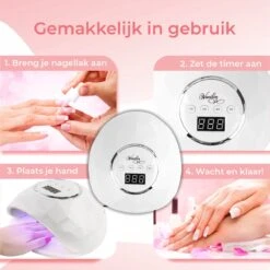 Vanilon UV Lamp Gelnagels - Gellak Nagel Droger - 86W LED - 2,5 Meter Snoer 15 Vanilon UV Lamp Gelnagels - Gellak Nagel Droger - 86W LED - 2,5 Meter Snoer -Cosmeticawinkel 1200x1199 9