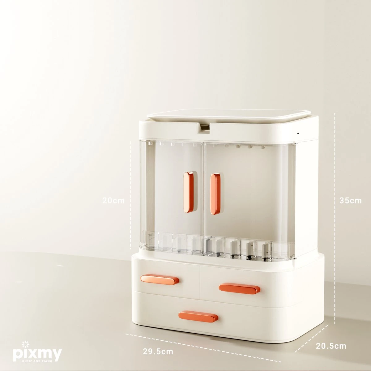 PIXMY® - Make Up Organizer – Ladekastje – Sieraden Houder – COMLWit 5 PIXMY® - Make Up Organizer – Ladekastje – Sieraden Houder – COMLWit - Afbeelding 3