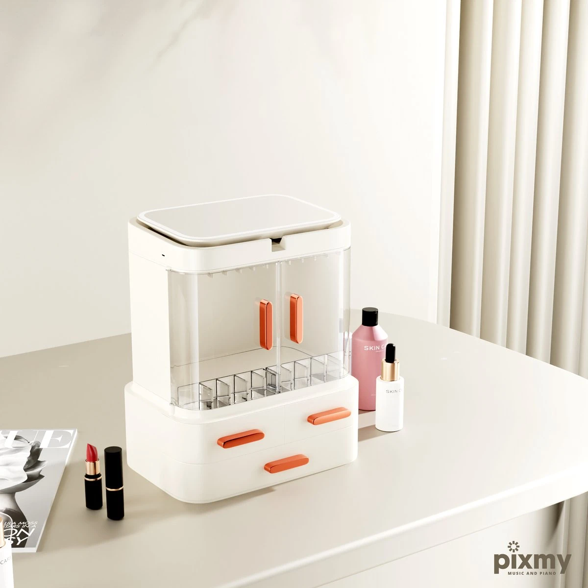 PIXMY® - Make Up Organizer – Ladekastje – Sieraden Houder – COMLWit 10 PIXMY® - Make Up Organizer – Ladekastje – Sieraden Houder – COMLWit - Afbeelding 8