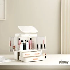 PIXMY® - Make Up Organizer – Ladekastje – Sieraden Houder – COMLWit 19 PIXMY® - Make Up Organizer – Ladekastje – Sieraden Houder – COMLWit -Cosmeticawinkel 1200x1200 1020