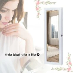 HOMCOM 2-in-1 Sieradenkast Wandspiegel Spiegelkast Sieraden Ladekast Spiegel 833-102WT 23 HOMCOM 2-in-1 Sieradenkast Wandspiegel Spiegelkast Sieraden Ladekast Spiegel 833-102WT -Cosmeticawinkel 1200x1200 1104