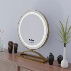 Marbor Make Up Spiegel Met LED Verlichting - Goud - Hollywood Mirror -Cosmeticawinkel 1200x1200 1111