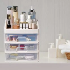 Make Up Organizer Met Lade - Cosmetica Opbergdoos - Sieradendoos - Beauty 11 Make Up Organizer Met Lade - Cosmetica Opbergdoos - Sieradendoos - Beauty -Cosmeticawinkel 1200x1200 1155