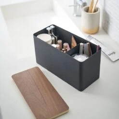 Yamazaki Opbergbox Make Up - Sanitair - Zwart -Cosmeticawinkel 1200x1200 1206
