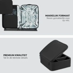 Cosmetica Koffer - Make-up Koffer Met Verstelbare Vakken - Visagie En Nagelstyliste Beauty Koffer - 26x23x9CM 26 Cosmetica Koffer - Make-up Koffer Met Verstelbare Vakken - Visagie En Nagelstyliste Beauty Koffer - 26x23x9CM -Cosmeticawinkel 1200x1200 1214