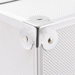 AREBOS Cosmetica Koffer - Beauty Case - Cosmetica Trolley - 15 L - Zilber -Cosmeticawinkel 1200x1200 1244