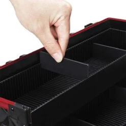 Make-upkoffer, Kapperskoffer, Cosmeticakoffer, Lege Nagelkoffer, Multikoffer, Afsluitbaar Voor Nageldesign/massageolie/fotoapparatuur, 34,7 X 22,2 X 25 Cm , Volledig Zwart HM-YAHEE-411233 13 Make-upkoffer, Kapperskoffer, Cosmeticakoffer, Lege Nagelkoffer, Multikoffer, Afsluitbaar Voor Nageldesign/massageolie/fotoapparatuur, 34,7 X 22,2 X 25 Cm , Volledig Zwart HM-YAHEE-411233 -Cosmeticawinkel 1200x1200 1256