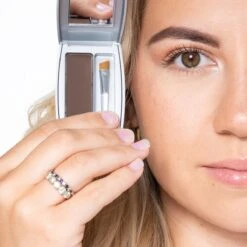 Herome Eye Care Wenkbrauw Poeder Zwart - Compact Brow Powder Nearly Black - Waterproof Verrijkt Met Panthenol - Volumineuze Wenkbrauwen In Een Handomdraai -Cosmeticawinkel 1200x1200 1288