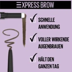 Maybelline Express Brow Duo Wenkbrauwpotlood - 05 Black Brown -Cosmeticawinkel 1200x1200 1346