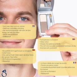 Herome Eye Care Wenkbrauw Poeder Taupe - Compact Brow Powder - Waterproof Verrijkt Met Panthenol - Volumineuze Wenkbrauwen -Cosmeticawinkel 1200x1200 1376