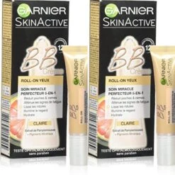 Garnier Skin Active BB Cream Oogroller 5-IN-1 LIGHT (2 STUKS)