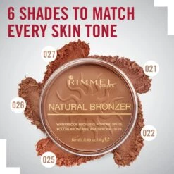 Rimmel London Natural Bronzer Bronzing Powder - 26 Sun Kissed -Cosmeticawinkel 1200x1200 341