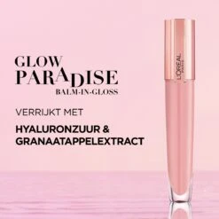 L'Oréal Paris Glow Paradise Balm In Gloss - 402 I Soar - Transparant Roze - Volumegevende Lipgloss - 7 Ml -Cosmeticawinkel 1200x1200 37