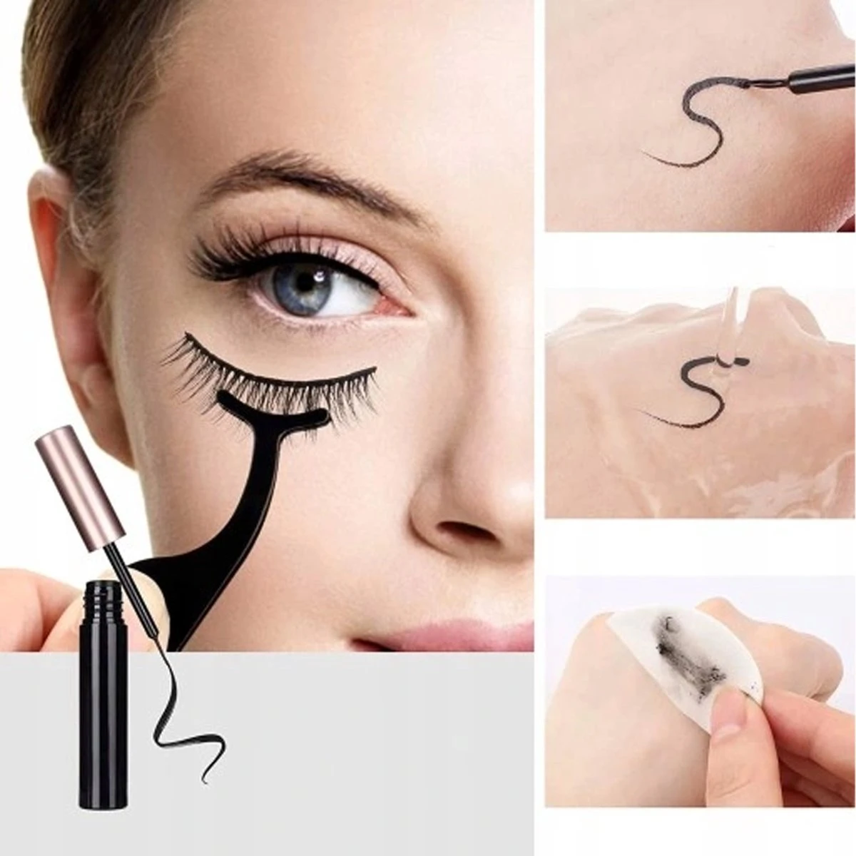 Magnetische Wimpers - Eyeliner & Pincet - Wimper Extension - 3 Paar Nepwimpers - Lashes Set - Rheme 8 Magnetische Wimpers - Eyeliner & Pincet - Wimper Extension - 3 Paar Nepwimpers - Lashes Set - Rheme - Afbeelding 6