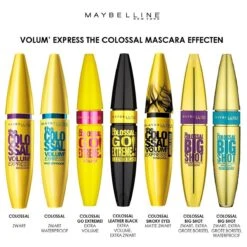 Maybelline Volum' Express Colossal Glam Black Mascara - Volume Mascara 32 Maybelline Volum' Express Colossal Glam Black Mascara - Volume Mascara -Cosmeticawinkel 1200x1200 463