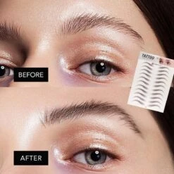 Dermarolling Semi-Permanente Waterproof Wenkbrauw Tattoo Sticker #STM-03 -Cosmeticawinkel 1200x1200 534